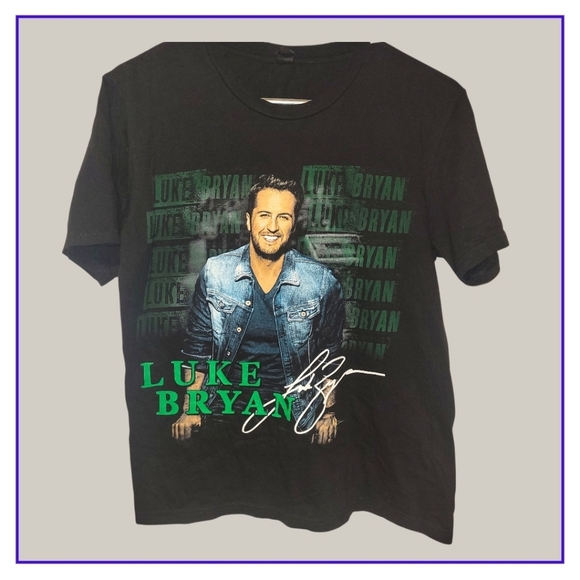 Other - Luke Bryan Kick The Dust Up Tour Tee Small Country Concert Shirt